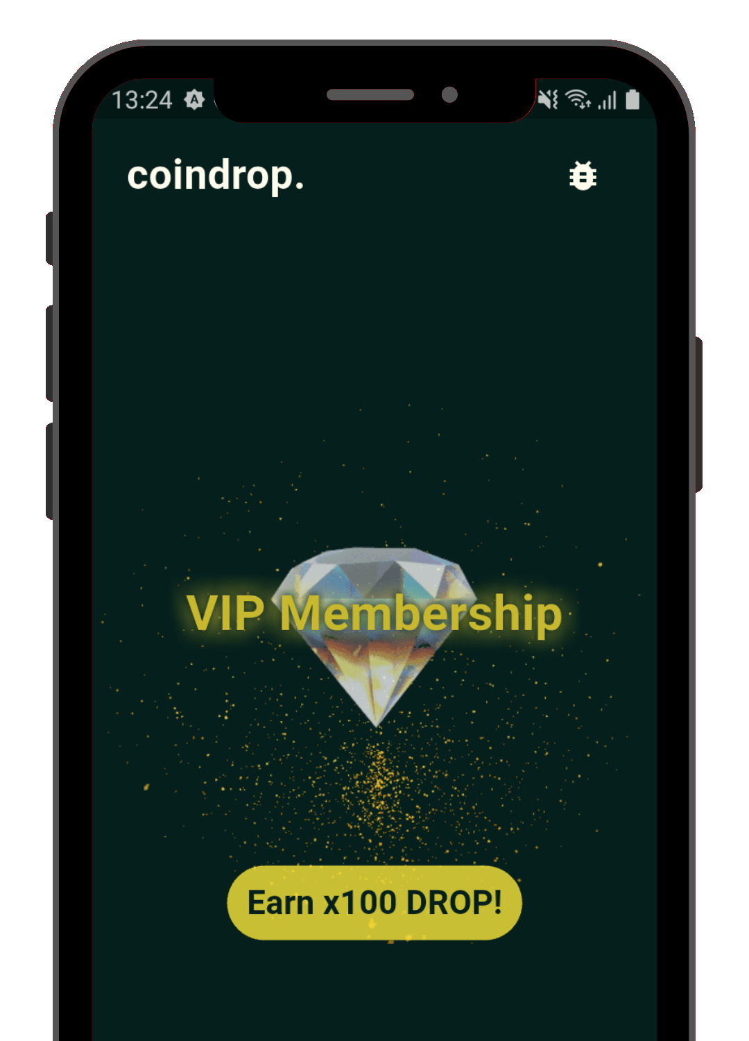 CoinDrop Membership Page for Crypto Rewards